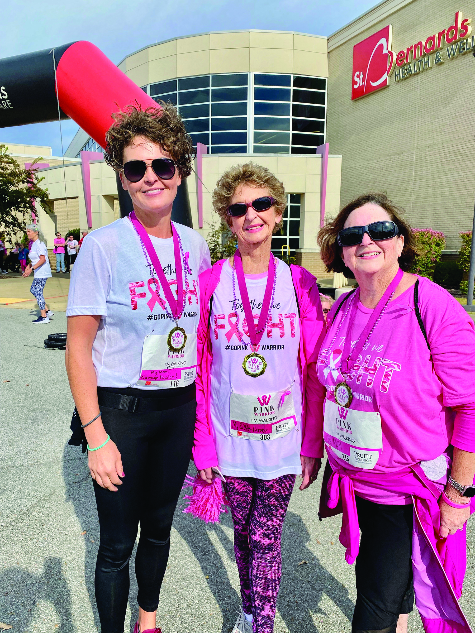 St. Bernards Hosts Third Annual Pink Warrior Walk / Run